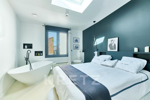 Colombes - Maison type loft avec piscine