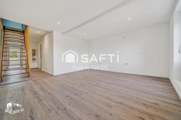 Duplex 110 m² avec jardin et terrasse privés