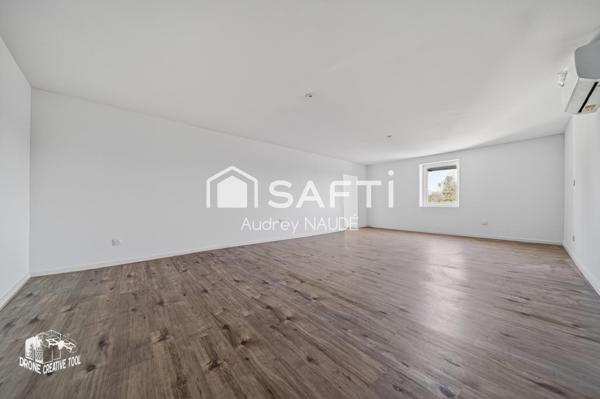 Duplex 110 m² avec jardin et terrasse privés