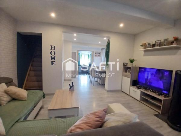 jolie maison avec 4 chambres