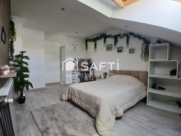 jolie maison avec 4 chambres