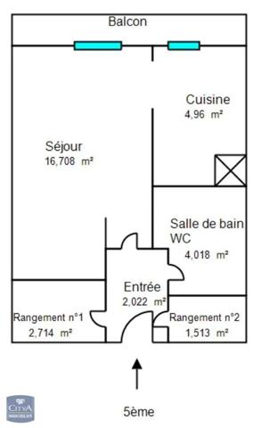 Appartement à vendre 1 pièce 31.94m²