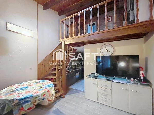 Maison traversante avec 2 chambres, mezzanine véranda et terrasses