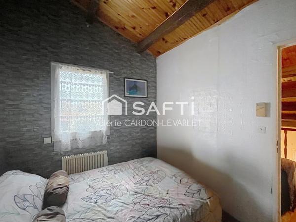 Maison traversante avec 2 chambres, mezzanine véranda et terrasses