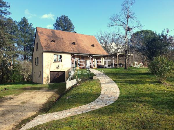 Maison individuelle 5 pièces, côté campagne, à 10 Mn de Bergerac