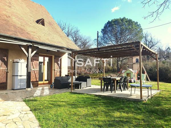 Maison individuelle 5 pièces, côté campagne, à 10 Mn de Bergerac
