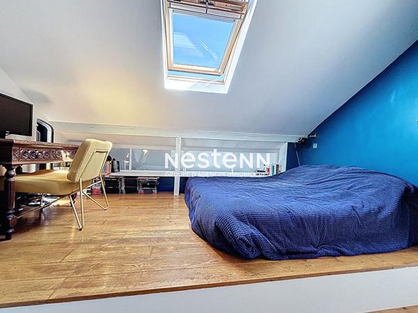 ISSY LES MOULINEAUX - QUARTIER LA FERME - Vente d'un appartement 3 pièces en duplex traversant en dernier étage