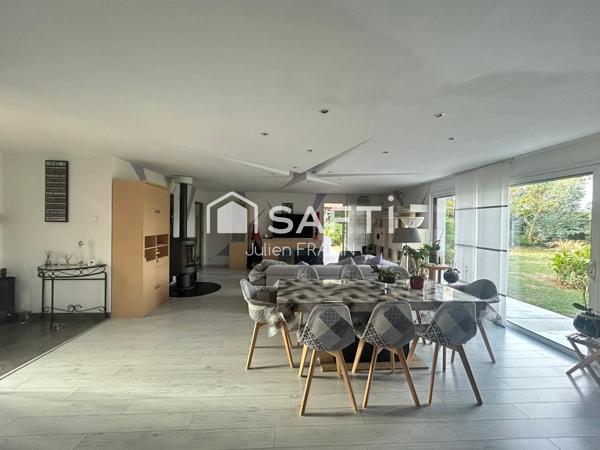 Maison 7 pièces – 158 m² – Terrain 1 997 m² constructible
