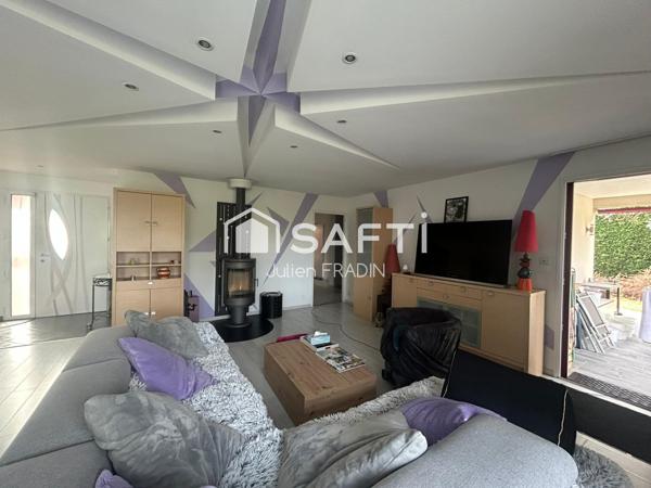Maison 7 pièces – 158 m² – Terrain 1 997 m² constructible