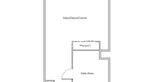 À vendre Studio 21.5 m² - Montpellier 34000