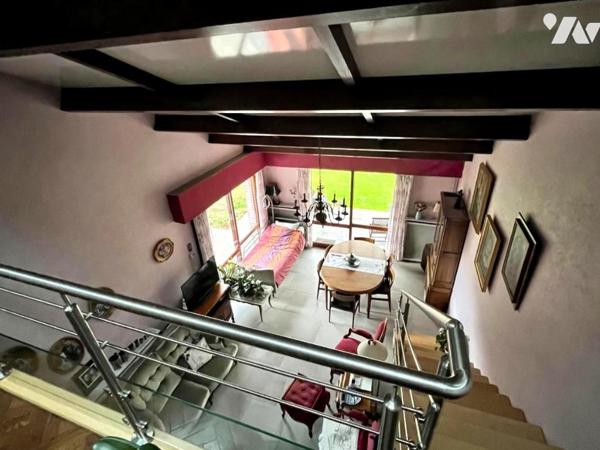 Maison d'architecte avec sous-sol