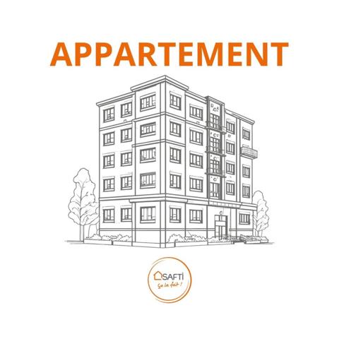 APPARTEMENT T3 à rénover  avec cave et garage, proche gare