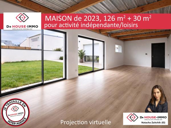 Maison à vendre 5 pièces de 126 m²