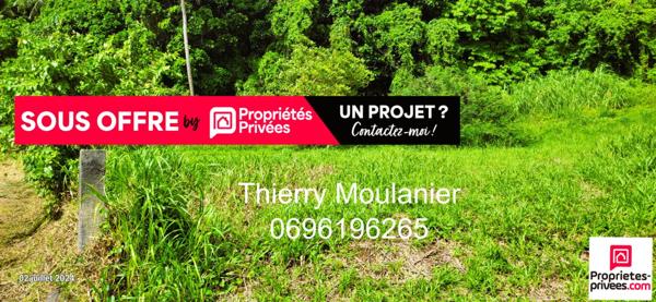 Trinité, Terrain constructible avec vue mer 11914 m2