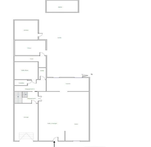 MAISON DE CARACTÈRE  REZÉ -107 m² - JARDIN ARBORÉ