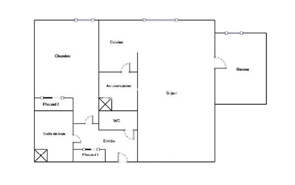Appartement
         3 pièces
        - 55 m² Exclusivité 170 000 € *