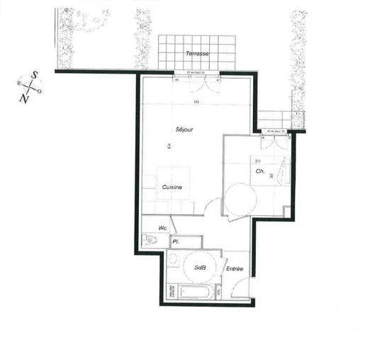 Appartement F2 à vendre  2 pièces - 54,10 m2 LE KREMLIN BICETRE - 94
