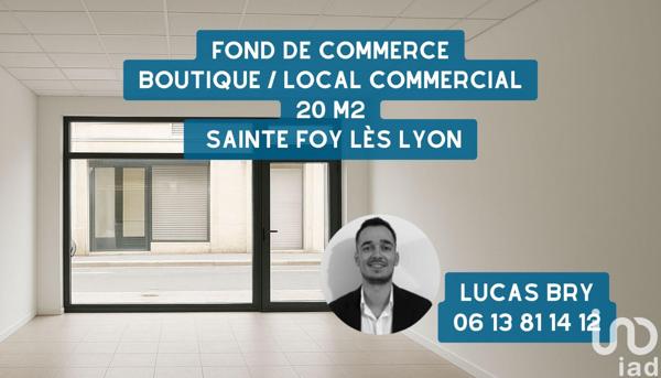 Boutique/Local commercial à vendre 20 m² Sainte-Foy-lès-Lyon
