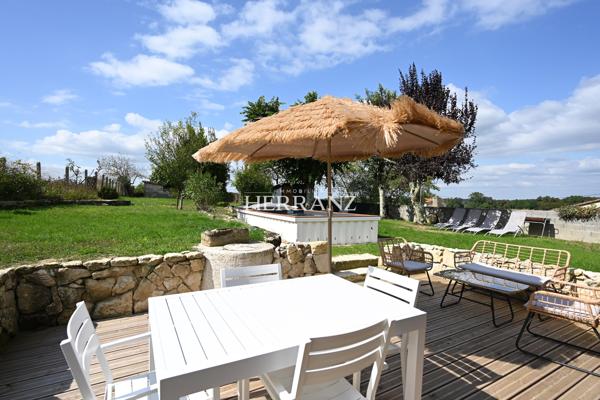 Maison en pierre avec piscine et vue imprenable sur les vignes. Détails des diagnostics énergétiques