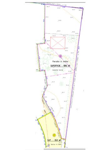 Nous vous proposons à la vente ce terrain à bâtir