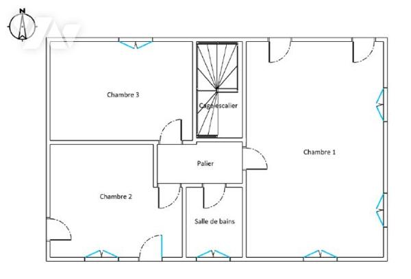 SER (76800) maison calme lumineuse ≈195m² 7pièces potentiel terrain ≈1600m² DPE F 324200€+com 15800€