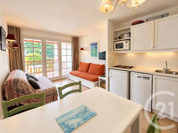 Appartement F1 à vendre  1 pièce - 25,59 m 2   URRUGNE  - 64