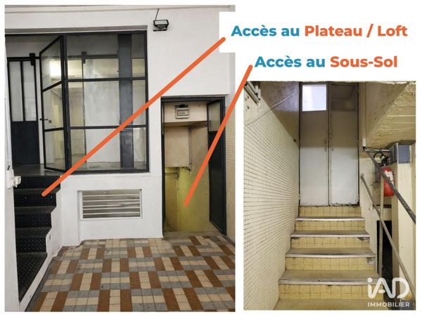 Local d’activité à vendre 176 m² Tours