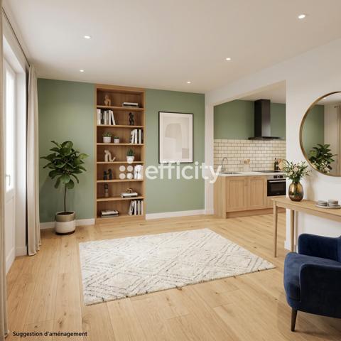 Appartement 1 pièce - 39 m²