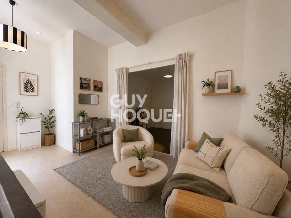 NANTES CENTRE – Appartement de caractère de 36 m²