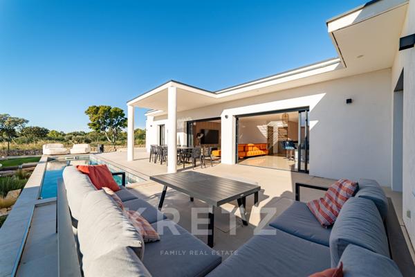 Villa contemporaine avec appartement indépendant au calme absolu