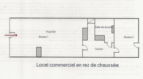 CANNES - MURS COMMERCIAUX  53m² avec studio
