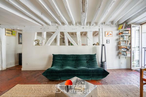 Appartement à l’esprit vintage proche du Canal St Martin