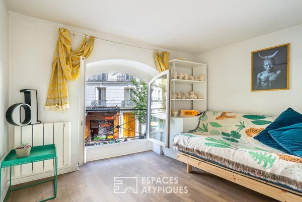 Appartement à l’esprit vintage proche du Canal St Martin