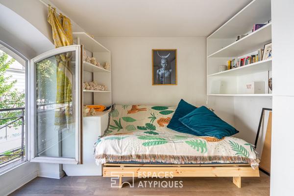 Appartement à l’esprit vintage proche du Canal St Martin