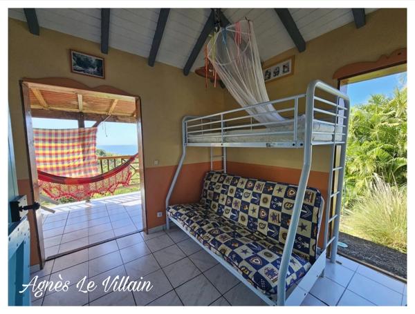 Maisonnette T2 en dur Vue Mer Copropriété Piscine
