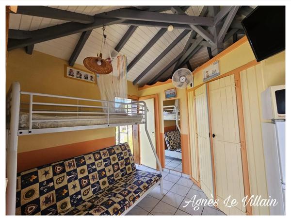 Maisonnette T2 en dur Vue Mer Copropriété Piscine