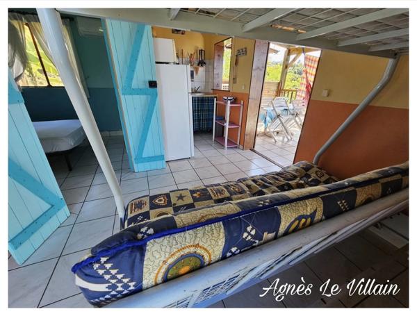 Maisonnette T2 en dur Vue Mer Copropriété Piscine