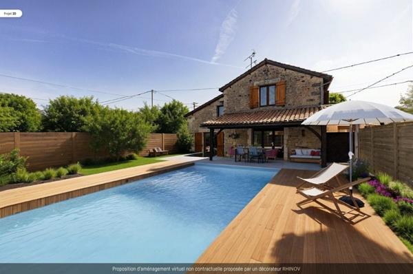 Maison à vendre |  Bourdeilles |  5 pièces | 119 m²