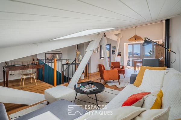 Appartement comme un refuge avec vue panoramique au coeur du Vercors