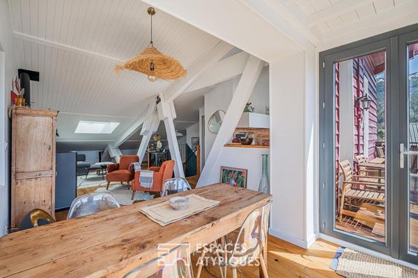 Appartement comme un refuge avec vue panoramique au coeur du Vercors