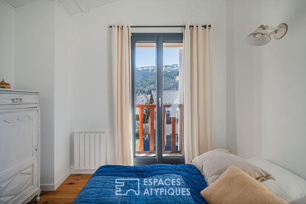 Appartement comme un refuge avec vue panoramique au coeur du Vercors