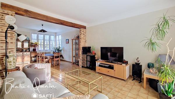 Maison familiale lumineuse avec cuisine récente – secteur recherché de l’Étang, à 15 min à pied de la gare
