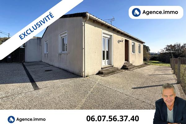 À vendre - Maison individuelle, 6 pièces située à Cognac (16100)