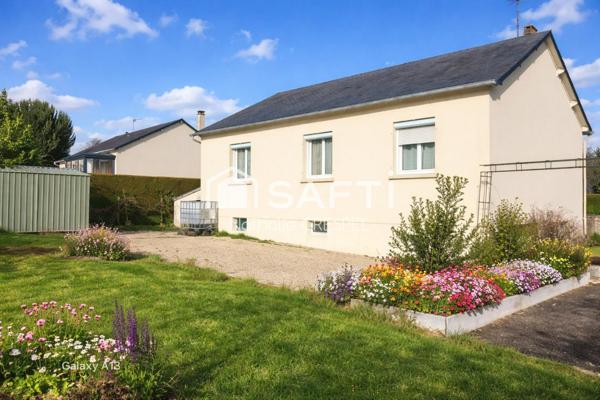 Maison de plain-pied avec fort potentiel d’agrandissement – Ambrières-les-Vallées (53300)