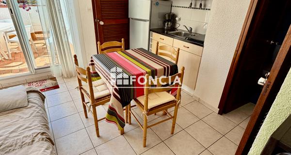 À vendre Appartement 2 pièces 21 m² - Le Barcarès 66420