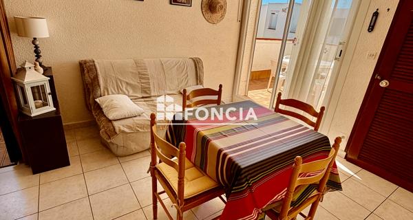 À vendre Appartement 2 pièces 21 m² - Le Barcarès 66420