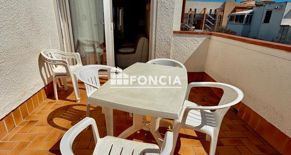 À vendre Appartement 2 pièces 21 m² - Le Barcarès 66420