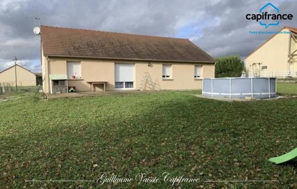 Maison plain pied à louer 4 pièces - 3 Chambres - CHENEVELLES (86)