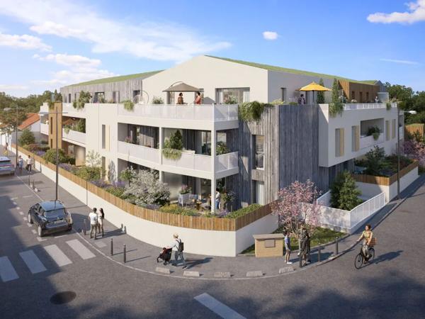 À vendre : Appartement neuf une chambre avec parking, centre-ville de Saint Gilles Croix de Vie