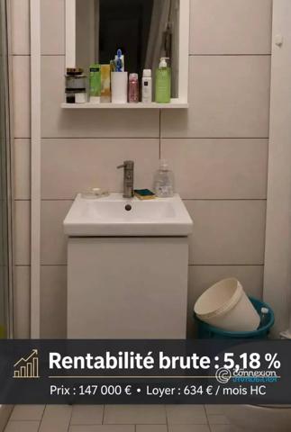 Paris 17e – Studio vendu loué – Idéal investisseur